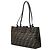 Bolsa Fendi Zucca em lona e couro marrom - vista 2