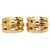 Timeless Chanel Coco Mark Vintage Clip-On Ohrringe Golden - Ansicht 2