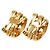 Timeless Chanel Coco Mark Vintage Clip-On Ohrringe Golden - Ansicht 3