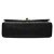 Timeless Borsa a tracolla Chanel Matelassé Black Double Flap Nero - vista 3