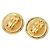 Chanel Coco Mark Vintage Clip-On Ohrringe Golden - Ansicht 3