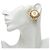 Orecchini a clip Chanel Coco Mark motivo stelo di riso placcati in oro D'oro - vista 5