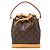 Noe Bolsa Louis Vuitton Monogram Mini Noé Marrom