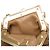 Borsa a spalla e pochette Fendi First Nano Mini con catena Marrone - vista 4
