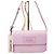 Borsa a tracolla Karl Lagerfeld in pelle vegana lavanda Porpora