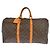 Louis Vuitton Keepall Bandouliere Monogram Canvas 55 Marron