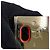 Borsa a tracolla in pelle Crow Sky di Christian Louboutin Nero Rosso - vista 14