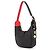 Borsa a tracolla in pelle Crow Sky di Christian Louboutin Nero Rosso - vista 2