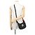 Borsa a tracolla in pelle Crow Sky di Christian Louboutin Nero Rosso - vista 5