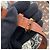 Borsa a tracolla Burberry TB Monogram Stripe in pelle Marrone Nero Bianco - vista 13