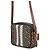Borsa a tracolla Burberry TB Monogram Stripe in pelle Marrone Nero Bianco - vista 2