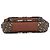 Borsa a tracolla Burberry TB Monogram Stripe in pelle Marrone Nero Bianco - vista 3