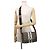 Borsa a tracolla in pelle Burberry TB Monogram Stripe Marrone Multicolore - vista 4