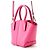 Bolsa de mão Tod's VASO Micro em couro Rosa - vista 2