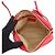 Borsa a tracolla in pelle Attini Jimmy Choo Rosso - vista 5