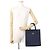 MCM Leder Tote Bag Camouflage Marineblau - Ansicht 4