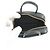 Miu Miu Micro Leather Handbag Charm Schwarz - Ansicht 5