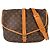 Louis Vuitton Saumur Monogram Canvas 35 Marron