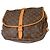 Louis Vuitton Saumur Monogram Canvas 35 Marron - vue 2