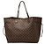 Sacola Louis Vuitton Damier Neverfull GM Marrom