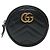Monedero Gucci GG Marmont Heart Negro