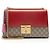 Borsa a tracolla media Gucci GG Supreme Padlock Marrone Beige