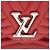 Borsa a tracolla Louis Vuitton New Wave Chain MM in pelle di vitello Rosso - vista 10