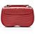 Borsa a tracolla Louis Vuitton New Wave Chain MM in pelle di vitello Rosso - vista 3