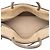 Tory Burch Mercer Satchel aus genarbtem Leder Grau - Ansicht 6