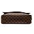 Borsa a tracolla Louis Vuitton Damier Shelton MM Marrone - vista 3
