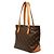 Borsa Cabas Piano Monogram Louis Vuitton Marrone - vista 2