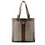Gucci GG Supreme Ophidia Soft Vertical Large Tote Braun Beige