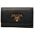 Prada Saffiano 4-Schlüsseletui 1PG004 Schwarz