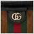 Bolsa de Ombro Média com Corrente Gucci Ophidia em Camurça Preto - vista 9