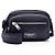Bolsa Messenger Burberry em nylon com logo e zíper Azul