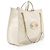 Sac Tote Large Gucci en cuir Horsebit 1955 avec chaîne Blanc - vue 2