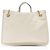Sac Tote Large Gucci en cuir Horsebit 1955 avec chaîne Blanc - vue 3