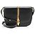Borsa a tracolla piccola Gucci Leather Sylvie 1969 Nero