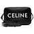 Céline Celine Smooth Calfskin Logo Print Medium Messenger