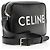Céline Celine Smooth Calfskin Logo Print Medium Messenger - vista 2