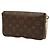 Borsa a tracolla Louis Vuitton Pochette Felicie Marrone - vista 2