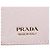 Portafoglio bi-fold Prada logo embossed Rosa - vista 10