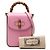 Mochila Mini 3-Way Gucci Bamboo Rosa - vista 7
