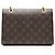 Bolso de cadena Victoire en lona Monogram Louis Vuitton Castaño - vista 3