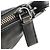 Sac bandoulière Prada avec logo triangle Noir - vue 9
