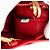 Prada Triangle Logo Mini Chain Shoulder Pouch Red - view 6