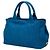 Prada Canapa Triangle Logo Handtasche Blau - Ansicht 2