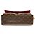 Bolsa de Ombro Louis Vuitton Vivacite MM Monogram Marrom - vista 3