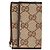 Portachiavi Gucci GG Canvas 6 ganci Marrone Beige