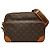 Bolso de hombro Nile Monogram Louis Vuitton Castaño
